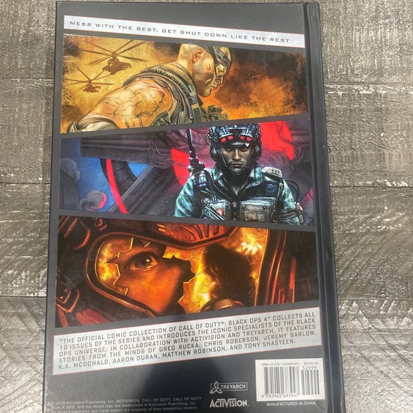 Call of Duty: Black Ops 4 The Official Comic Collection Book Activision New - Picture 2 of 3